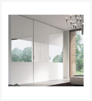 Dressing cu uși compartimentate custom