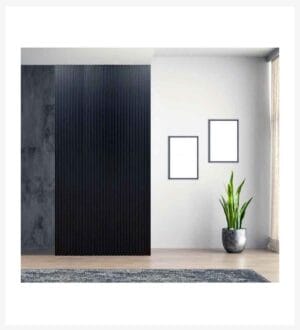 Riflaj MDF furniruit negru