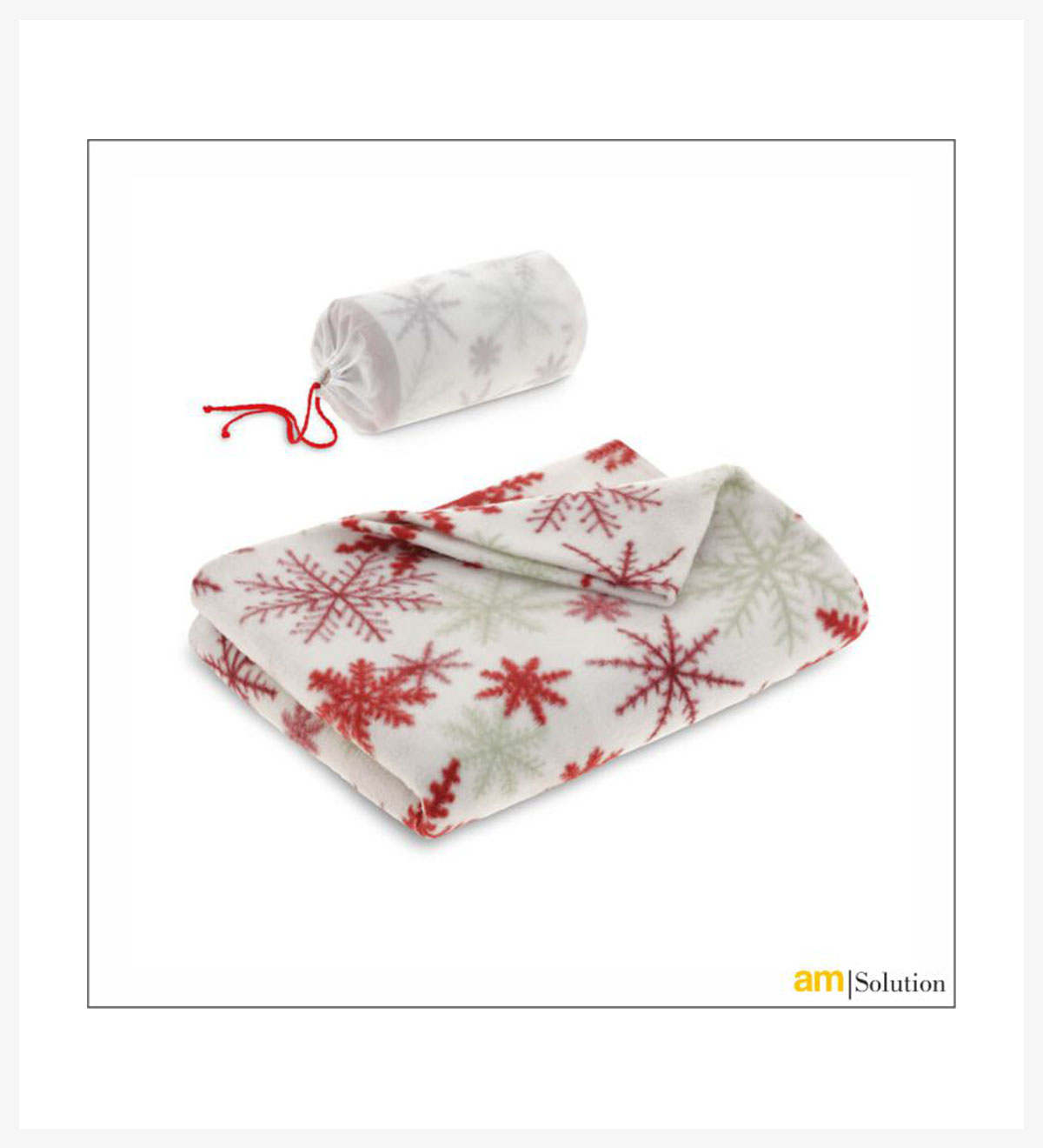 Pătură alb/roșu Brigels