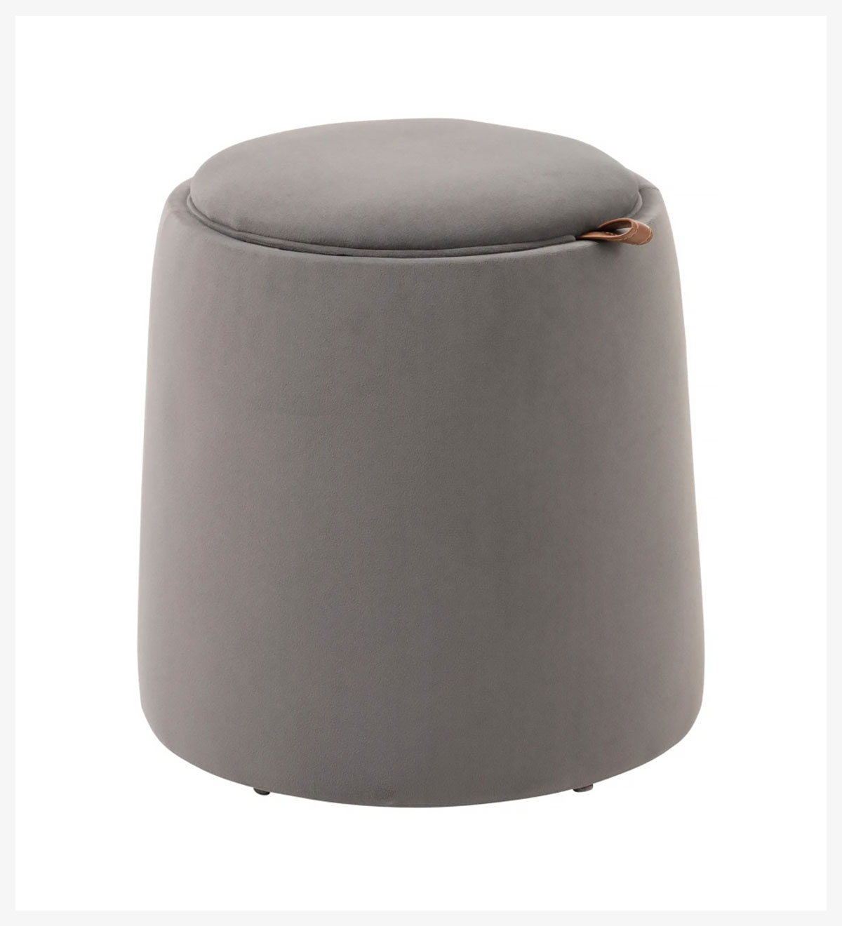 Otoman rotund cu tavă superioară