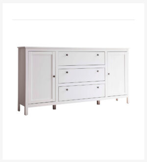 Comodă albă 2D3S Olje