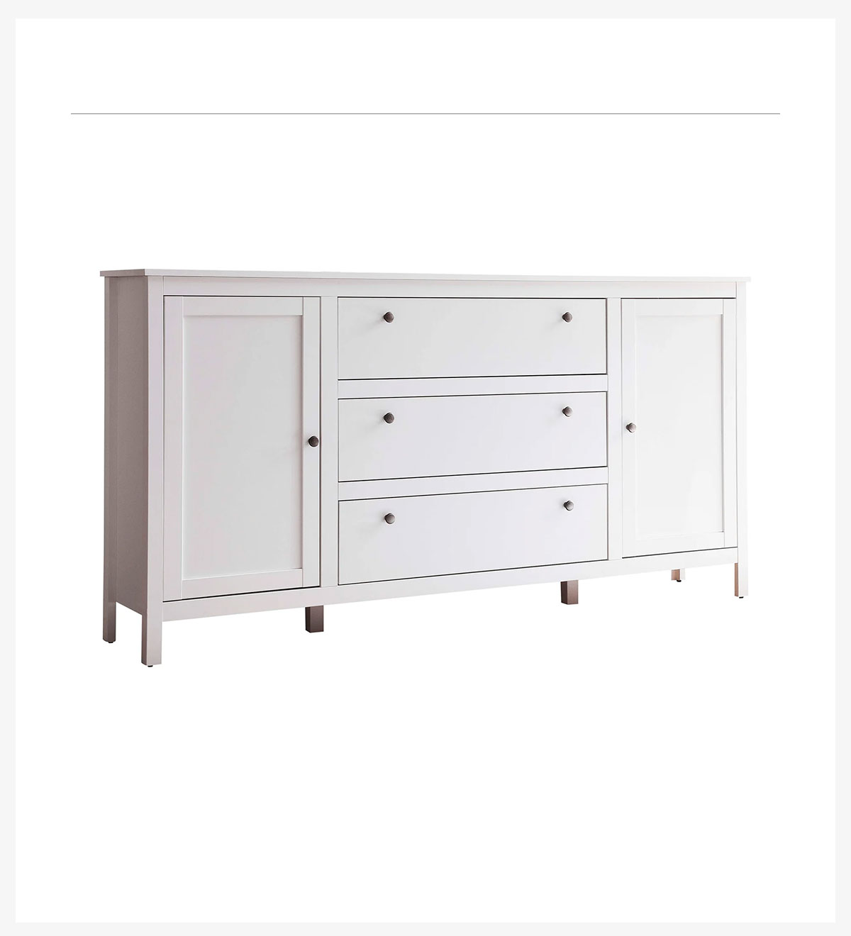 Comodă albă 2D3S Olje