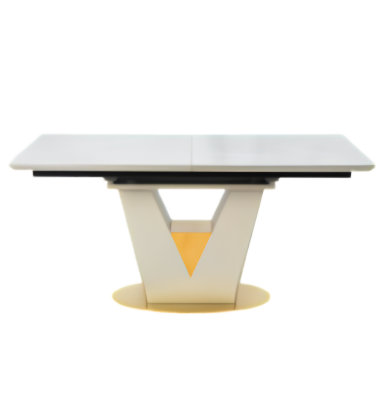 Masă extensibilă Althea 160-260 cm, blat ceramic bej